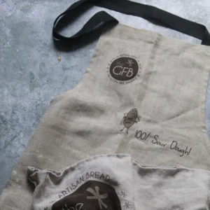 Linen Apron and Tea Towel Set