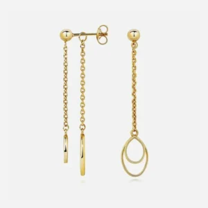 Sterling Silver Chain Earrings