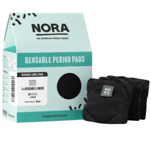 NORA Reusable Black Liners