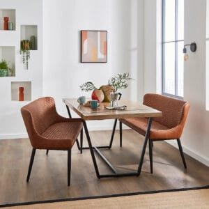 Montreal 2 Seater Dining Bench Seat