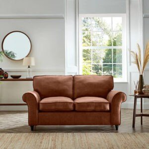 Rosa Faux Leather 2 Seater Sofa
