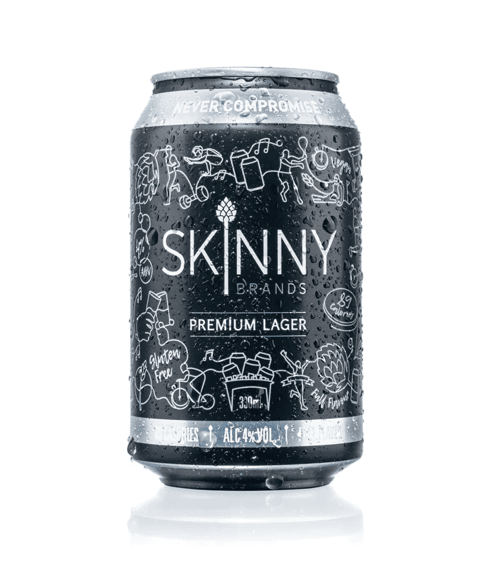 Plant Power - Original Organic Cultured Tempeh (200g) SkinnyBrands Lager Cans
