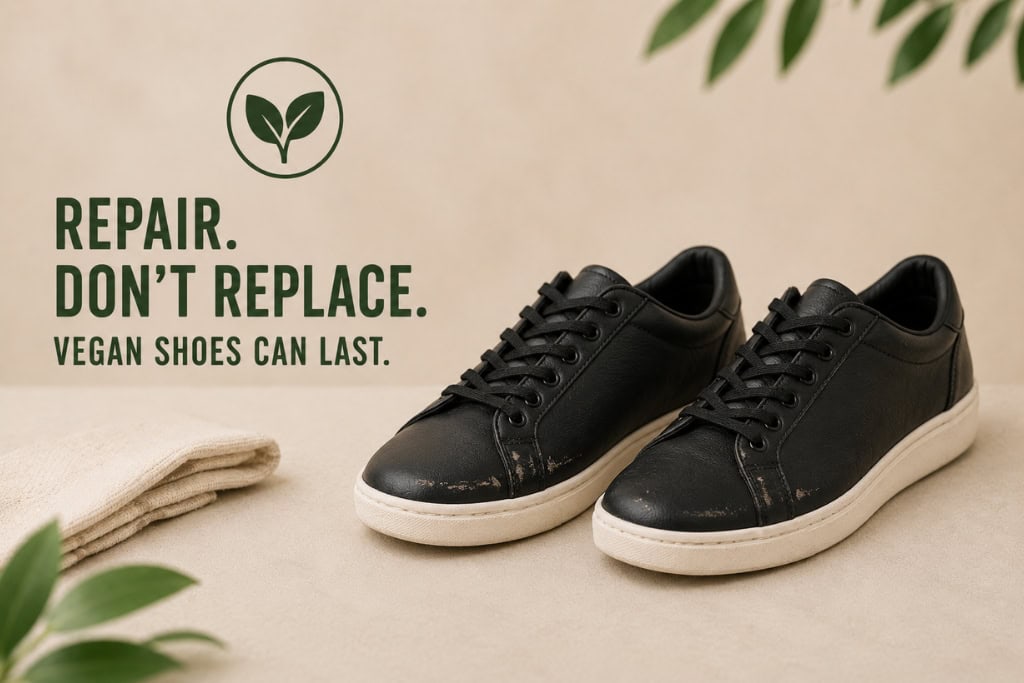 How to Repair Vegan Leather Shoes And When Its Time to Replace Them Repair Your Vegan Shoes
