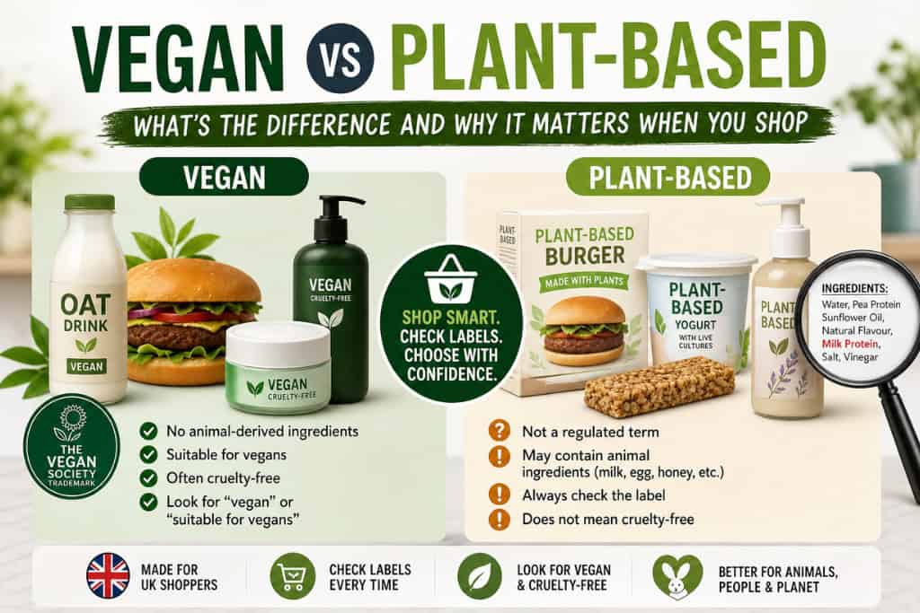 Vegan vs Plant-Based UK